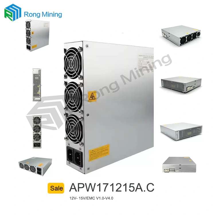 O que é a potência da máquina de mineração APW171215C?