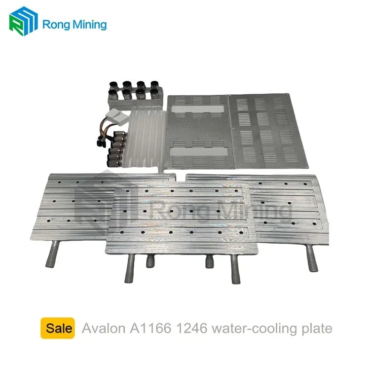 Máquina de mineração Avalon A1166 A1246 Placa refrigerada a água