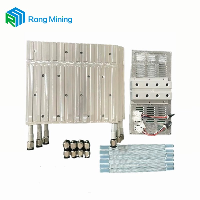 Bitmain s21/t21 190t 200t mineiro kit de sistema de resfriamento hidreling hidreling de placa de resfriamento de mineiro