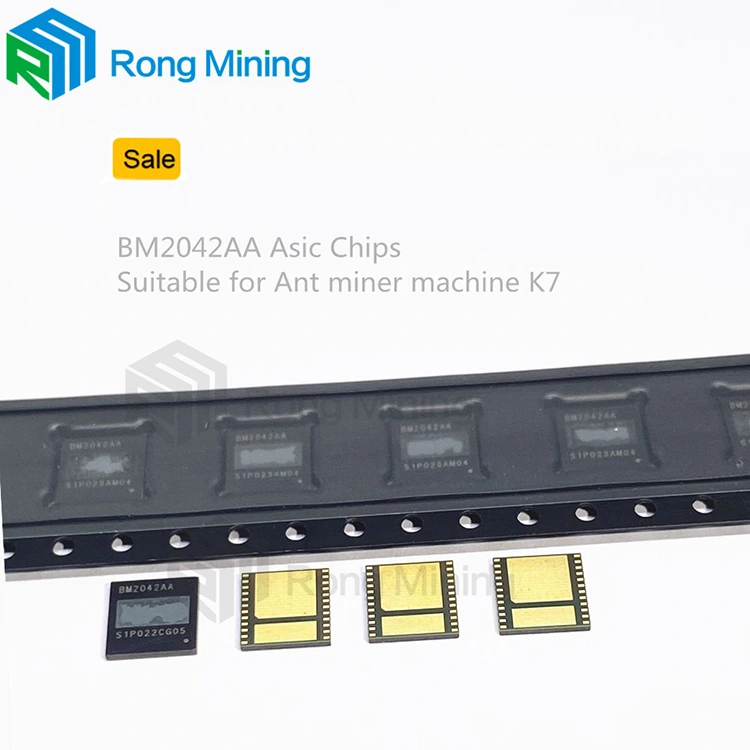 Antminer BM2042AA ASIC Chip para K7 Machine Model