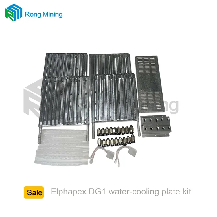 Kit de placa de resfriamento de água de mineração Elphapex