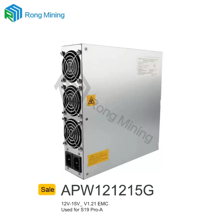 Antminer apw121215a/b/c/d/e/f/g de fonte de alimentação para S19+, S19A Pro, S19A, S19J Pro, S19J, S19i, S19, S19 Pro, T19, etc.