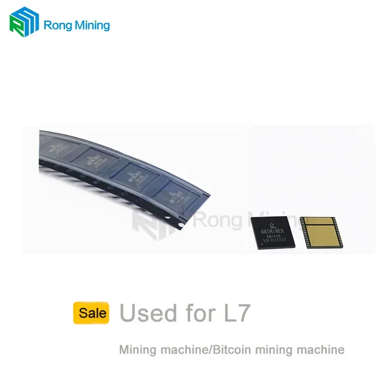 Chips projetados especificamente para máquina de mineração de bitcoin