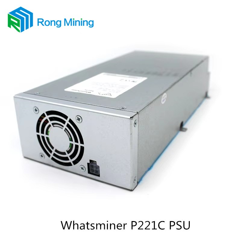 WhatsMiner P221C PSU Suit para WhatsMiner M20, M30, M31, M32, M30S, M30S+, M30S ++, M50 Series Miner.